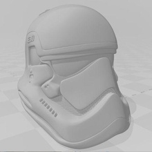 Stormtrooper capacete 3d print model - Mito3D