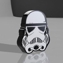Stormtrooper lámpara estrella guerras LED 3d print model - Mito3D
