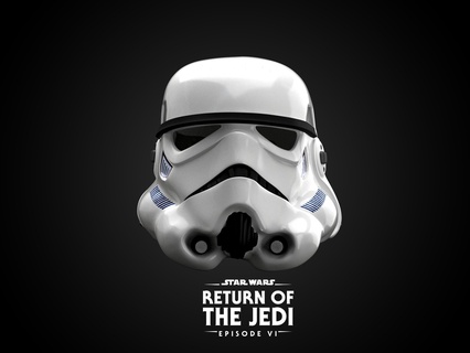 stormtrooper rotj return jedi helmet star wars 3d print model - Mito3D