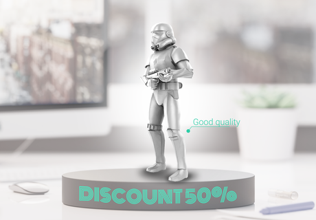 stormtrooper star wars Game collection cinema game sci-fi play battle droid robot clone war force 3d print model - Mito3D