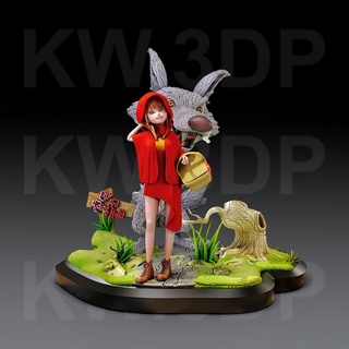 story base little network riding hood fairy tale movie game hero 3d print model - Mito3D