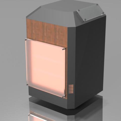 stove architecture 3D print model - Mito3D