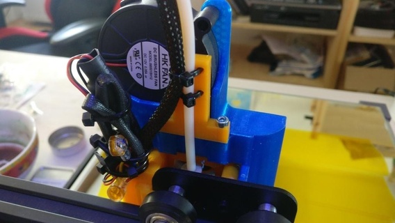 Derecho cable presion alivio colmillo mascotas modificación herramientas crealidad cr 10 10s 3d impresora accesorios 3d print model - Mito3D