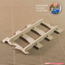 straight track no1a euroreprap railroad system various 3d print toy train printed diesel engine lego gauge locomotive model scale semaphore point indicator turnout 3d print model - Mito3D