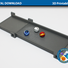 dritto brani marmo gli sport corsa modulare pista giocattolo stelo 3d print model - Mito3D