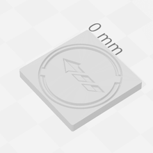gerginlik token - x-wing oyun 3d print model - Mito3D