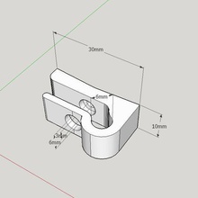 filtro escorredor retentor - akum gancho a casa cozinha de jantar 3d print model - Mito3D