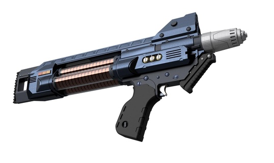 extraño mundos concepto rifle estático estrella emigrar Foto ds9 tng phaser tricorder com apuntalar réplica nieve tos 3d print model - Mito3D
