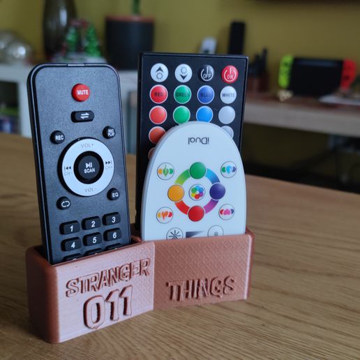stranger remote control storage led 3D print model - Mito3D