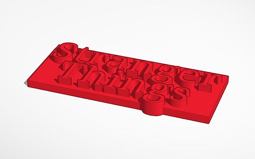 Fremder Dinge 3d print model - Mito3D