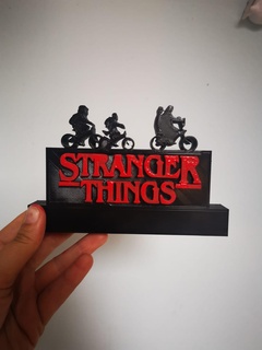 stranger things logo netflix 3d print model - Mito3D