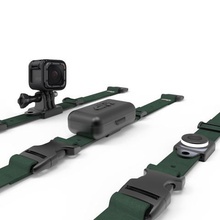 strap bikemotorbike gadget action cam gopro buckle pla bank charge hack life 3d print model - Mito3D