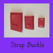 strap buckle slim version no supports fashion accessories 3d print model - Mito3D