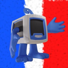 stratobot art stratomaker mascot 3d print model - Mito3D