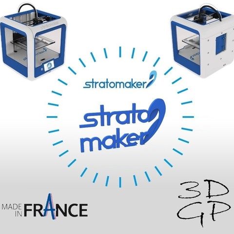 stratomaker marka logosu çeşitli 3D print model - Mito3D