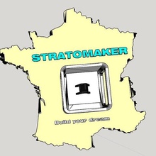 stratomaker france map printing art contest stl 3d print model - Mito3D