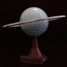 stratomaker -uranus verschiedene planet statuette 3d print model - Mito3D