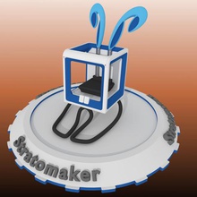 stratomaker-coelho stratomaker a arte animais mascote concurso 3d print model - Mito3D