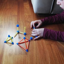 straw polyhedrons game 3d print model - Mito3D
