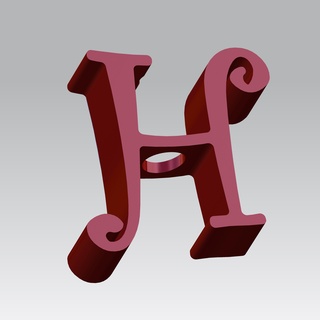 straw topper letter h Home h letter letter d coffe topper buddy tumbler funny straw straw topper straw buddy straw characters starbucks tropical straw party  3d print model - Mito3D