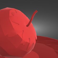 strawberry 3d print model - Mito3D