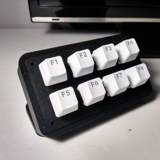 stream deck macro keyboard gadget loki funko dice airtag parts spare flexible wine macros function 3D print model - Mito3D