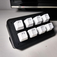 coberta macro teclado gadget loki funko dados artag partes poupar flexível vinho macros função 3d print model - Mito3D