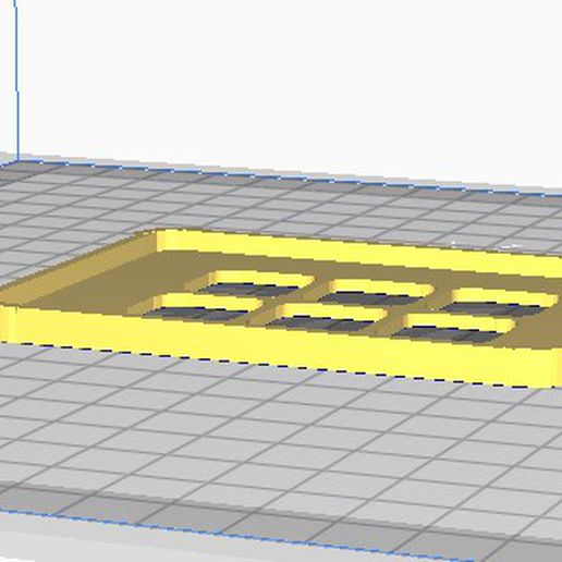 courant plate forme mini 3D print model - Mito3D