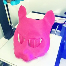 street cat mask fashion animal halloween cosplay delukart 3d print model - Mito3D