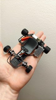 sokak kart Yükselt paketlemek 1 rc mikro mini kst x06 hız yarış eğlence Go Kart 3d print model - Mito3D