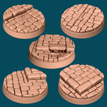 street pavements - base pack presupported 3d print model - Mito3D