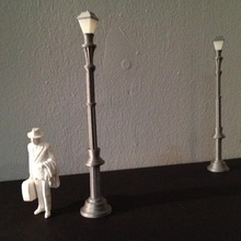 streetlamp various 12&quot 1& 039 -0&quot 124 dollhouse miniature playset streetlight toscale toy 3d print model - Mito3D