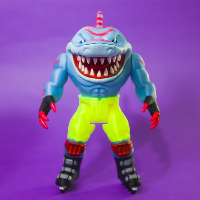 streex strada squali articolato gioco ripster slammu colpo 3d print model - Mito3D