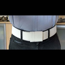 estiramiento de la correa vestir cintura moda accesorios cinturón waerable estirar hebilla 3d print model - Mito3D