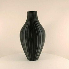 listrado lâmpada vaso modo flor slimprint seco elegante moderno casa 3d print model - Mito3D
