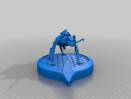 strogg parassita cyborg terremoto 2 quakecon creature 3d print model - Mito3D