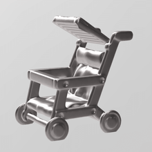 stroller baby 3d print model - Mito3D