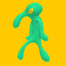 fuerte belleza calamar Arte calamrdo tentáculos calamardo Bob Esponja Beto pantalones Cuadrados 3d print model - Mito3D