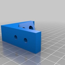 strong corner tool bracket corner 3d printer parts 3d print model - Mito3D