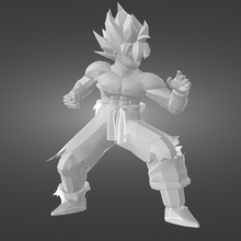 Forte Goku 3d print model - Mito3D