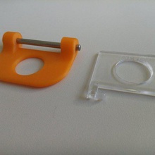 starke Ersatz-Griff-ring-ikea-roller tretur tupplur home Ersatzteile 3d print model - Mito3D