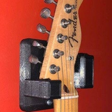 fort mur cintre télécaster modèle guitares aile guitare télé musique 3d print model - Mito3D