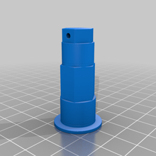 fuerte base extendido eje engranaje juego 3d constructor helicoidal remezclar juguete 3d print model - Mito3D