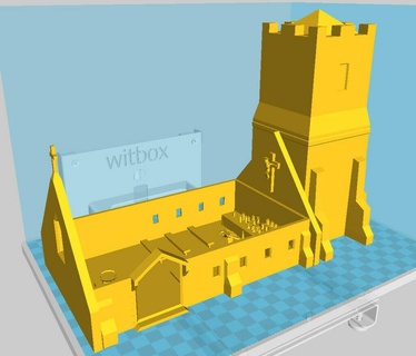 stronghold - church props accessories cosplay costume 3d print model - Mito3D