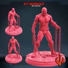 homme fort cage 3d print model - Mito3D