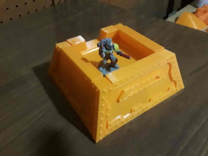 forte bunker jogos 40k modular cenário martelo guerra brinquedo brinquedos conjunto acessórios 3d print model - Mito3D