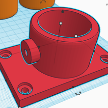strukturell passend 43mm pvc Schlauch Fuß Gadget modular artikulieren Naughties 3d print model - Mito3D