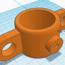 structural fitting 43mm pvc tubing - sleeve attachments gadget modular articulating naughties 3d print model - Mito3D