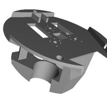yapı iç kalitesiz Uçan göz h1 Sanat 3d model araçlar uçak oyuncak helikopter havayolu 3dprint Yazdır yazdırılabilir mühendislik ağaç robotu 3d print model - Mito3D