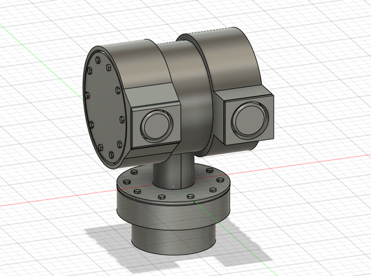 strv 122b favor periscopio juego alcance 122 3d print model - Mito3D